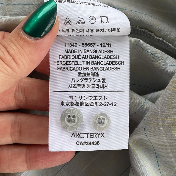 Arc’teryx Men’s Long Sleeve Button Down size XL - Picture 9 of 12